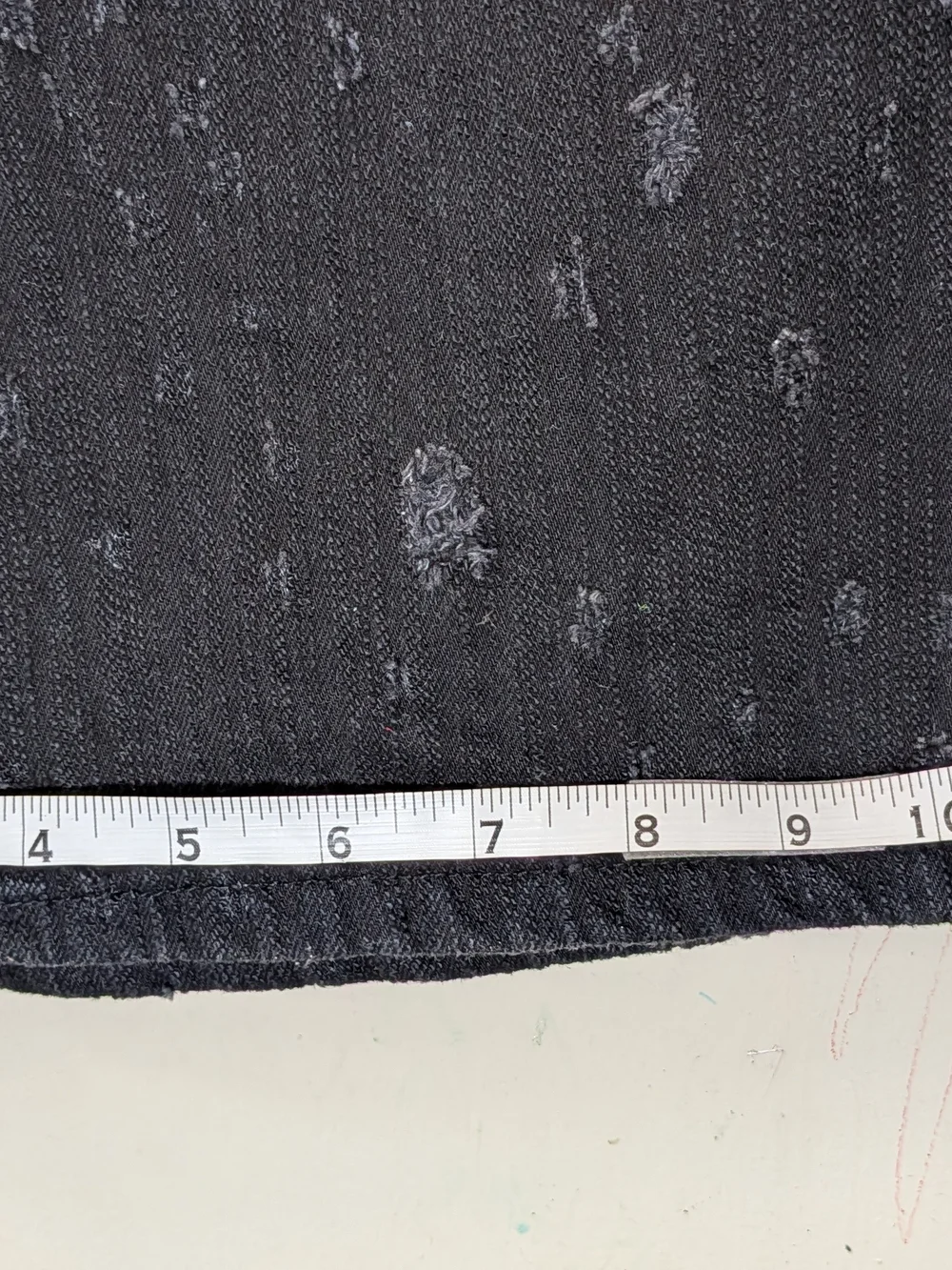 ZARA Man New York Edition Distressed Black Wide Leg Jeans Men Size 34Urban